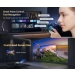 A9G FULL HD/4K LED projektor, WiFi 6 HDR10 ANDROID LED TV Dolby Audio zvuk